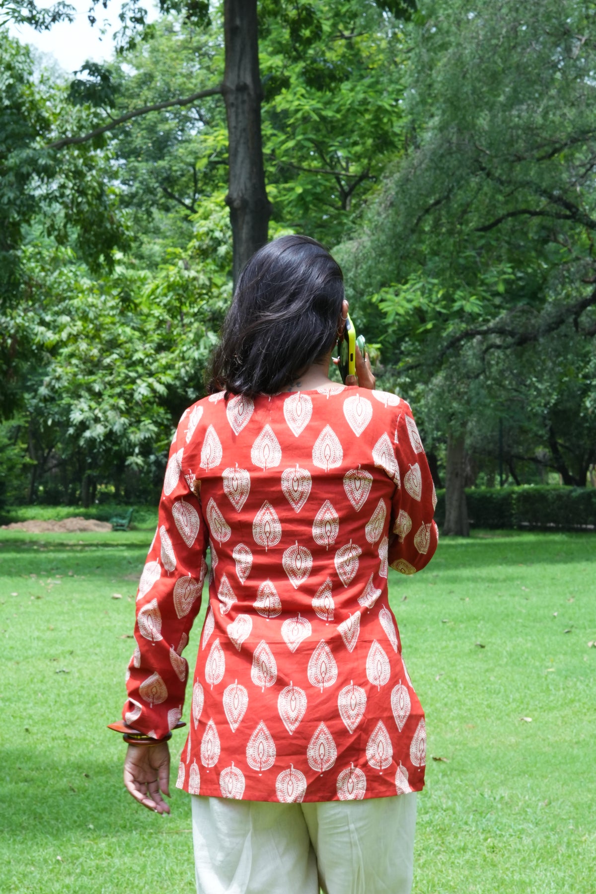 Jharoka – Two piece Jaipur handblock